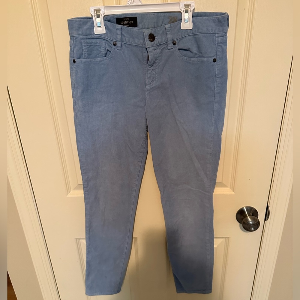 J Crew toothpick ankle jeans